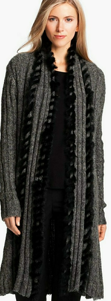 Alberto Makali Long Cardigan